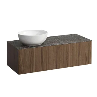LAUFEN Waschtischunterschrank und Waschtischplatte ALESSI 500x1200x370 H4323120976301