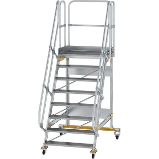 Munk Plattformtreppe fahrbar 60° Stufenbreite 1000 mm - 600748
