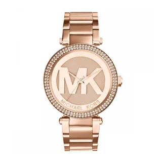 Michael Kors Roségoldfarbener Parker