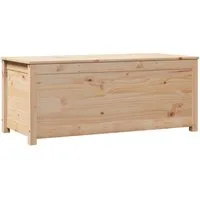 vidaXL Truhe, Aufbewahrungstruhe 110x50x45,5 cm Massivholz Kiefer