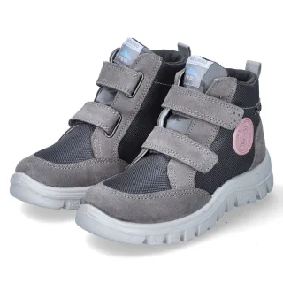 Naturino Klettstiefeletten GEMINAE  Grau - Gr. 29 -  Textil