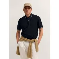 bugatti Poloshirt Modern Fit aus reiner Baumwolle