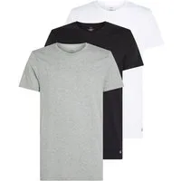 Calvin Klein Underwear T-Shirt S/S CREW NECK 3PK (Packung, 3-tlg., 3er-Pack) mit Logostickerei