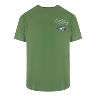 T-Shirt mit kurzen Ärmeln in Oliv