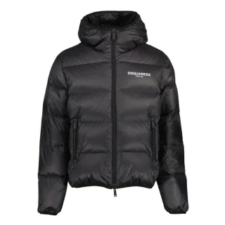 Dsquared2 Schwarze Daunenjacke