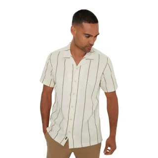 Threadbare - Hemd für Herren, Regulär (Ecru)
