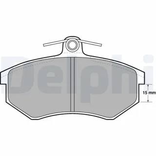 Delphi Bremsbel?ge vorne Audi Seat VW LP429