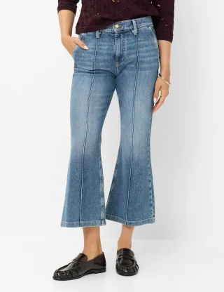 Brax Damen Jeans Style LACEY S USED BLEACHED BLUE, denim hellblau, Gr. 40K