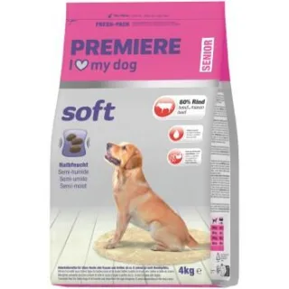 PREMIERE Trockenfutter Hund Soft Senior Rind 4kg