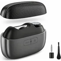 RUHE Nagelknipser Elektrisch mit Licht Nagelschneider Automatischer Nail Clipper 2 Stufe, Schmerzloser Zehennagelschneider, 1-tlg., Elektrischer Nagelknipser Magnetischer Deckel, Nagelpfeile Polieren Licht Maniküre Pediküre Sicher Nagelknipser USBC