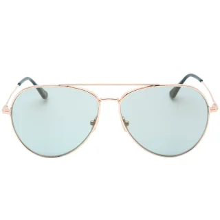 Tom Ford Ft0996 28X glanzende Rosegold-Sonnenbrille