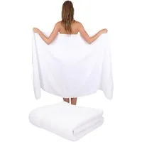 Betz Badetuch 2 Stück Badetücher PALERMO Größe 100 x 200 cm, 100% Baumwolle (Set), Badetuch