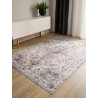 benuta Teppich George, rechteckig, Höhe: 5 mm, Vintage-Look, Kurzflor, Teppich Wohnzimmer, Schlafzimmer, Waschbar