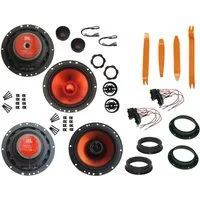 DSX JBL Lautsprecher für VW Touran 1T Bj 03-15 Tür vorn hinten Bügel 1040W Auto-Lautsprecher (130 W)