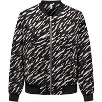 ONLY CARMAKOMA Bomberjacke CARLUX LIFE LS BOMBER JACKET NOOS Materialmix, regular fit