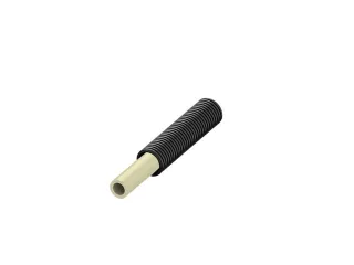 Tece flex Trinkwasserrohr PE-Xc im Wellschutzrohr, schwarz, Dim. 16, 701016 701016