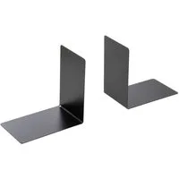 WESTCOTT Briefablage Buchstütze E-10244 00 90x140x140mm schwarz 2 Stück