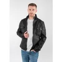 Mauritius Lederjacke MMJorric mit aufgesetzten Brusttaschen