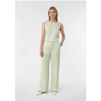 comma Chinos Hose Fließende Hose aus Viskosesatin
