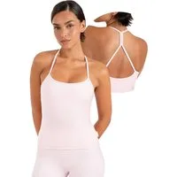 Smilodox Tanktop Lunara Damen, Sommertop, Slim Fit, mit Rundhals, für Gym & Alltag Stretch-Komfort, Elastisches Design, Körpernahe Passform, Gymwear