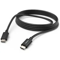 Hama Ladekabel, USB-C - USB-C, 3 m, Schwarz USB-Kabel, USB-C, (300 cm)