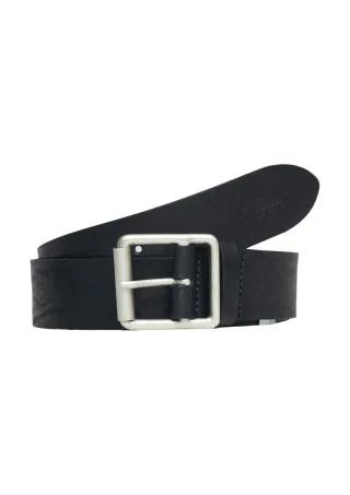 s.Oliver Red Label - Ledergürtel mit Dornschließe schwarz - Gr. - 85