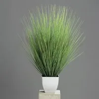 Kunstgras Gräser Gras, DPI, Höhe 80 cm, im Topf, Grün, Gras, H: 80cm