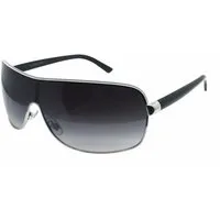 Rennec Pilotenbrille (Sonnenbrille schnelle Brille Damen Herren Größe XL Wrap Around Stil) Gläser Schwarz Verlaufsgetönt, Monolens