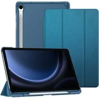 Fintie Tablet-Hülle für Samsung Galaxy Tab S10 Lite/S10 FE/S9 FE 10.9" & S9 11" Tablet, Ultradünn Case mit Stifthalter&Translucent Rückseite, Auto Schlaf/Wach