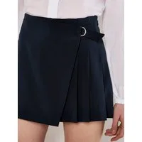 Apricot Minirock Mini-Skort mit Faltenwurf