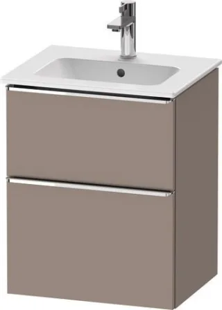 Duravit D-Neo Waschtischunterbau wandhängend Basalt Matt 510x402x625 mm - DE4360010430000 DE4360010430000