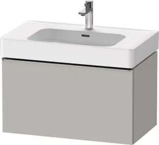Duravit D-Neo Waschtischunterbau wandhängend Betongrau Matt 784x452x440 mm - DE4277070070000 DE4277070070000