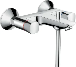 Hansgrohe Zweigriff Wannenarmatur Aufputz Logis DN15 chrom, 71243000 , 71243000 71243000