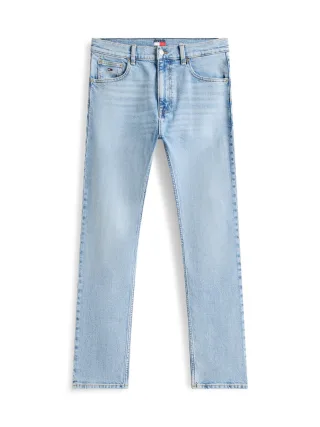 Tommy Jeans - Slim Jeans mit Fade- und Whisker-Effekt blau - Gr. - 32