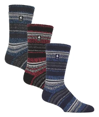 HEAT HOLDERS - 3er Pack Multipack Herren Thermosocken für den Winter - Milan