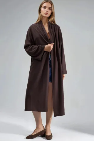 Pull-On Langarm-Cardigan