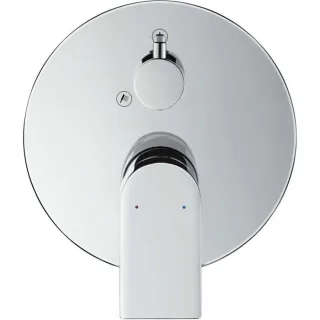 Duravit Tulum Fertigmontageset TU4210012010 Unterputz-Brausearmatur, mit Umstellventil, chrom