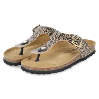 Beliana Zehentrenner - Gr. 36 - Beige - Synthetik