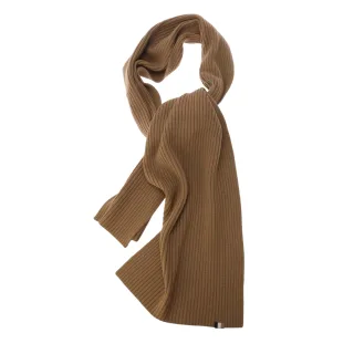 Boss - "Lyarana" Schal für Herren/Damen Unisex, gerippt (Mittelbeige)