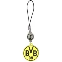 j-straps Handyhülle Taschen-Anhänger BVB Logo Borussia Dortmund, Handy-Schmuck Ring für Smartphone Handy Digital-Kamera Tasche etc.