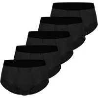 ESGE - Die Wäsche-Macher Slip 5er Pack - Feinripp Ringel (Spar-Set, 5-St) Slip / Unterhose - Baumwolle - mit Eingriff