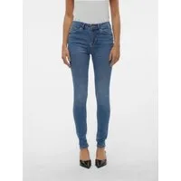 Vero Moda Skinny-fit-Jeans VMFLASH MR SKINNY JEANS LI347 NOOS Baumwollmischung mit Stretch, regular waist, skinny fit
