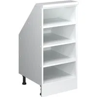 Vicco Kommode Rion, Weiß, 40 x 81.6 cm mit 4 Fächern (1 St)