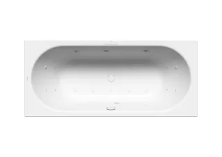 Kaldewei Badewanne CLASSIC Mod.107 BODY & SOUL, 1700 x 750, alpin,re,int. Einl.,Sicht. chrom 290760030001