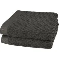 ROSS Handtücher Harmony, Frottier (Packung, 2-St), 100 % Baumwolle, Hoch Tief Struktur, viele Farben