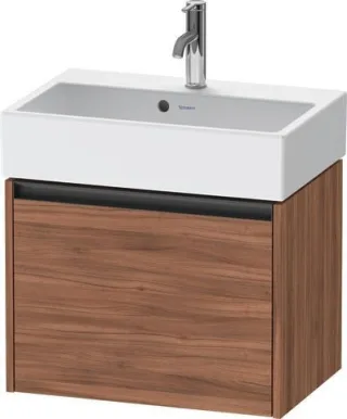 Duravit Ketho.2 Waschtischunterbau wandhängend Nussbaum Matt 584x390x440 mm - K25073079790000 K25073079790000