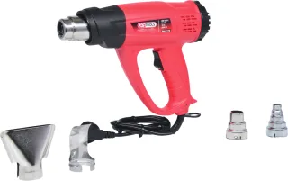 KS Tools Heißluftgebläsepistolen-Satz, Digital, 5-tlg - 960.1175