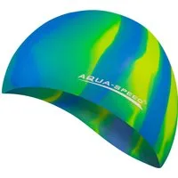 Aqua Speed Badekappe Stylische Badekappe – Batik-Optik & optimaler Tragekomfort (Rutschfest & ergonomisch – für sicheres und schnelles Schwimmen), Chlorresistent & UV-beständig – perfekt für drinnen & draußen