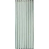 ELBERSDRUCKE Vorhang Vorhang mit verdeckten Schlaufen Air Uni mint 255 x 140 cm (1 St), Multifunktionsband, halbtransparent, Polyester, einfarbig, modern