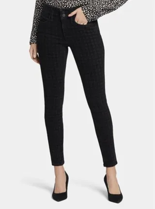 Ami Skinny Jeans Pied-De-Poule Premium Denim | Hahnentritt